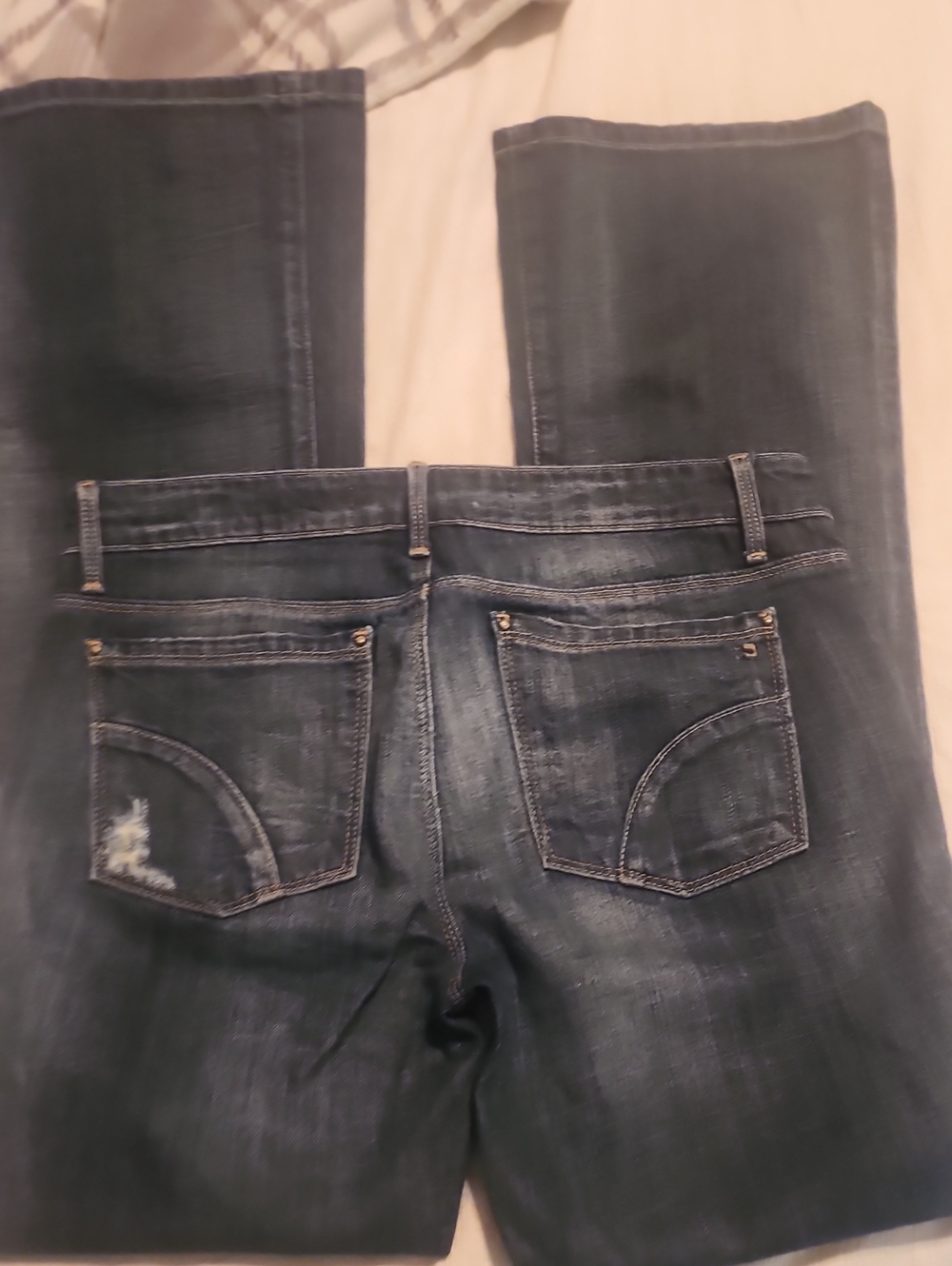 Joe's Dark Blue Women's Straight-Leg Jeans